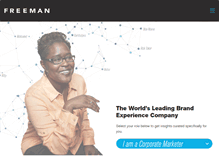 Tablet Screenshot of freeman.com